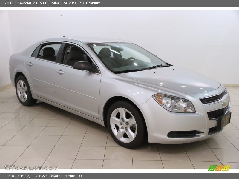 Silver Ice Metallic / Titanium 2012 Chevrolet Malibu LS