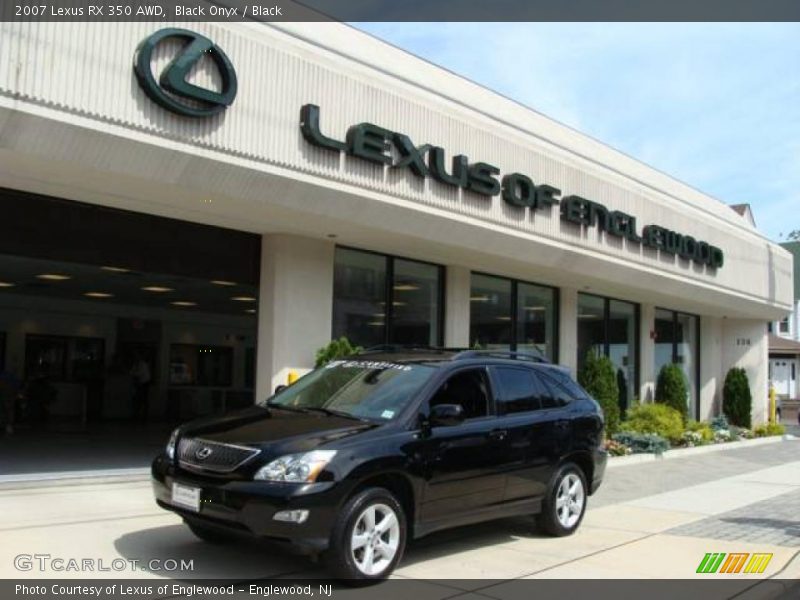 Black Onyx / Black 2007 Lexus RX 350 AWD