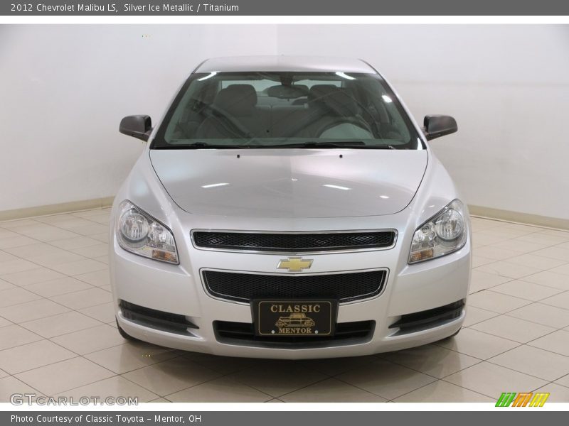 Silver Ice Metallic / Titanium 2012 Chevrolet Malibu LS