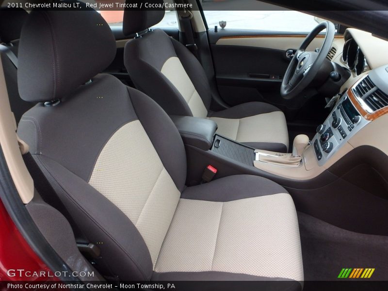 Red Jewel Tintcoat / Cocoa/Cashmere 2011 Chevrolet Malibu LT