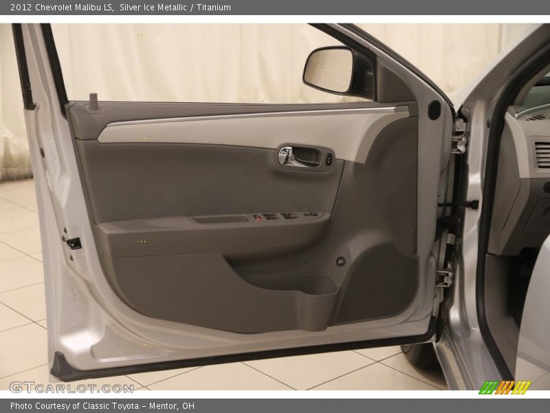 Silver Ice Metallic / Titanium 2012 Chevrolet Malibu LS