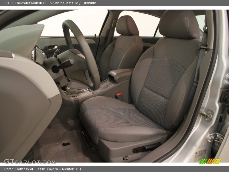 Silver Ice Metallic / Titanium 2012 Chevrolet Malibu LS