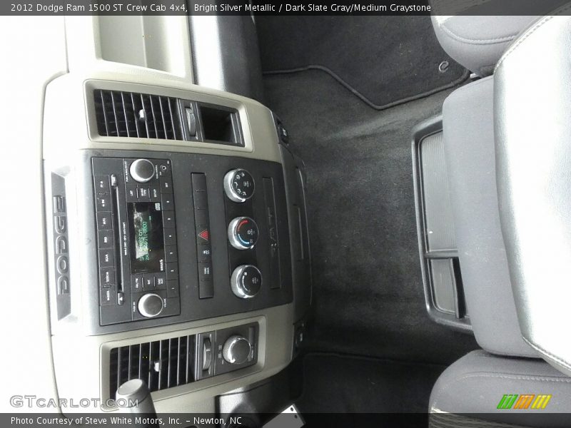 Bright Silver Metallic / Dark Slate Gray/Medium Graystone 2012 Dodge Ram 1500 ST Crew Cab 4x4