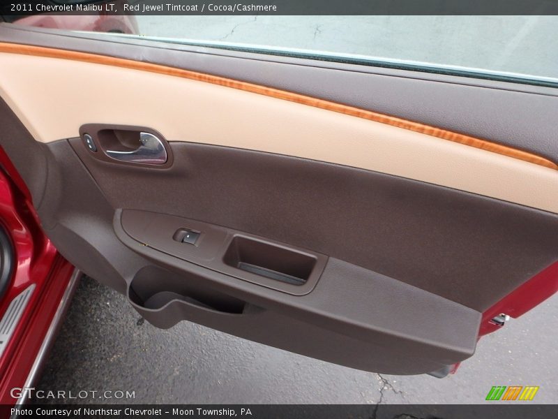 Red Jewel Tintcoat / Cocoa/Cashmere 2011 Chevrolet Malibu LT