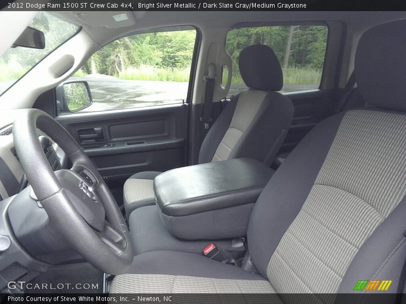 Bright Silver Metallic / Dark Slate Gray/Medium Graystone 2012 Dodge Ram 1500 ST Crew Cab 4x4