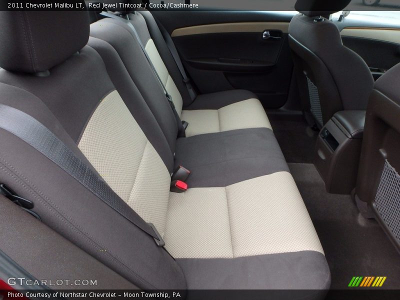 Red Jewel Tintcoat / Cocoa/Cashmere 2011 Chevrolet Malibu LT