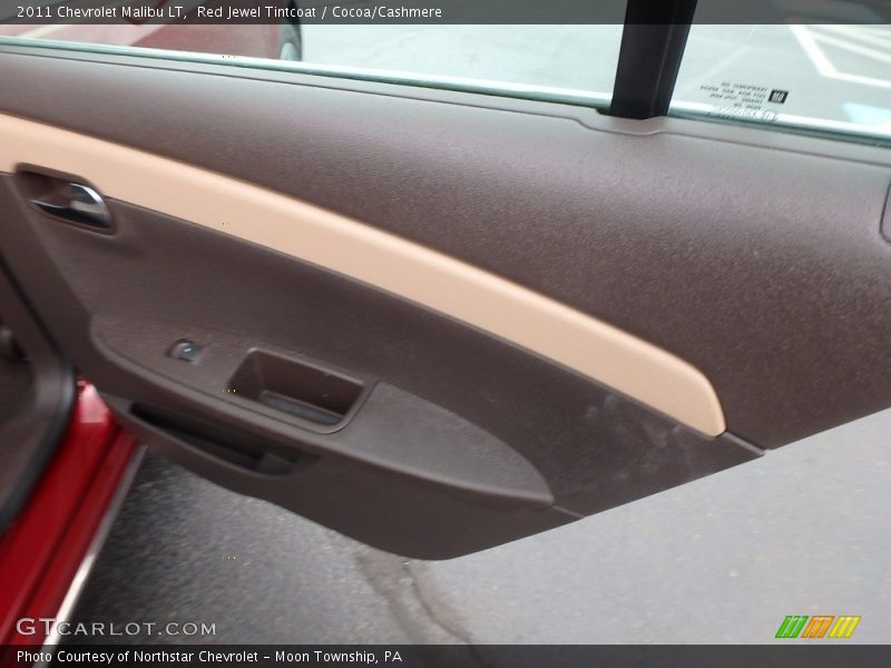 Red Jewel Tintcoat / Cocoa/Cashmere 2011 Chevrolet Malibu LT
