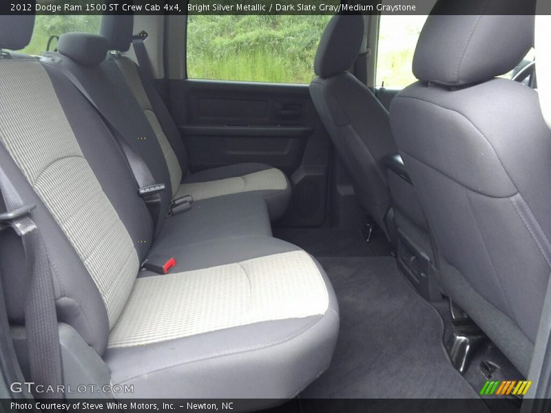 Bright Silver Metallic / Dark Slate Gray/Medium Graystone 2012 Dodge Ram 1500 ST Crew Cab 4x4