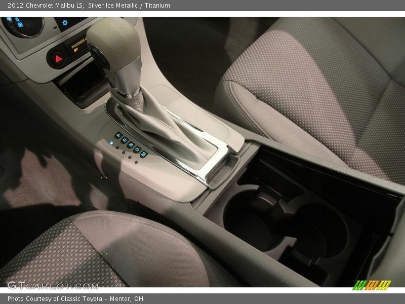 Silver Ice Metallic / Titanium 2012 Chevrolet Malibu LS