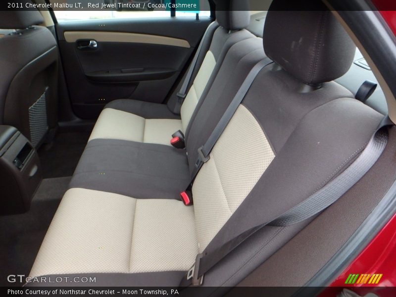 Red Jewel Tintcoat / Cocoa/Cashmere 2011 Chevrolet Malibu LT