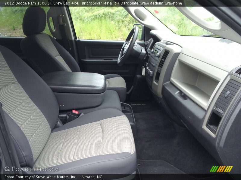 Bright Silver Metallic / Dark Slate Gray/Medium Graystone 2012 Dodge Ram 1500 ST Crew Cab 4x4