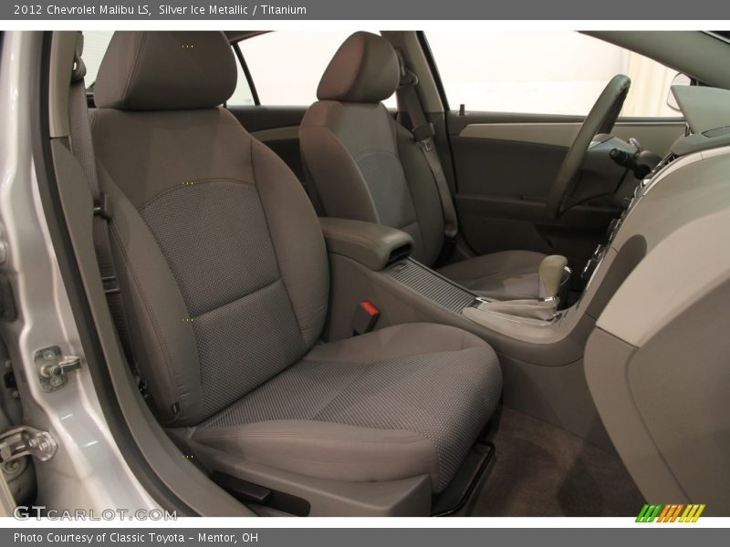 Silver Ice Metallic / Titanium 2012 Chevrolet Malibu LS