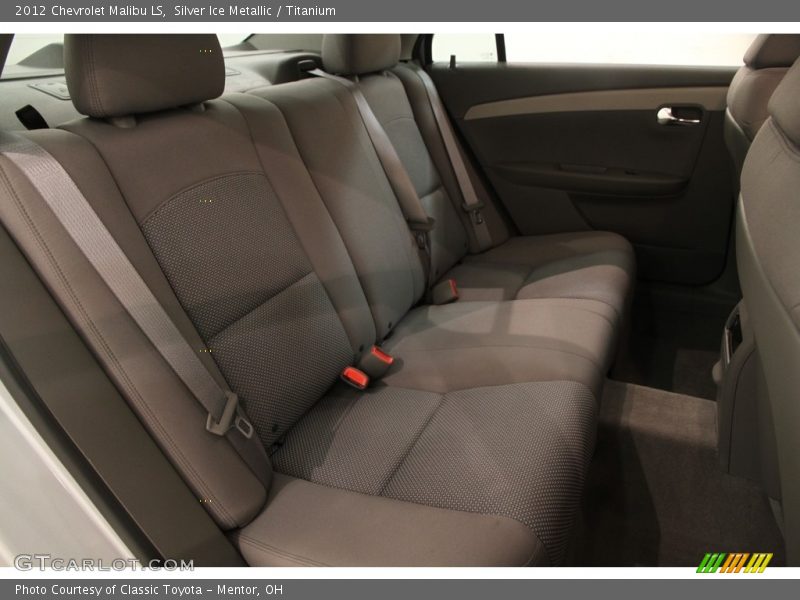 Silver Ice Metallic / Titanium 2012 Chevrolet Malibu LS
