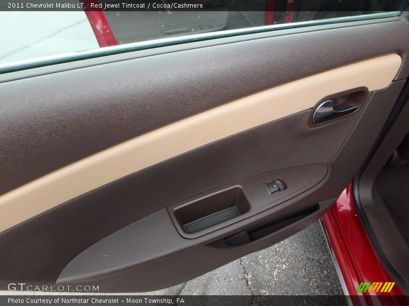 Red Jewel Tintcoat / Cocoa/Cashmere 2011 Chevrolet Malibu LT