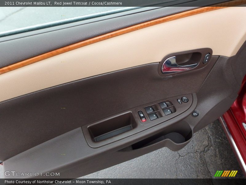 Red Jewel Tintcoat / Cocoa/Cashmere 2011 Chevrolet Malibu LT