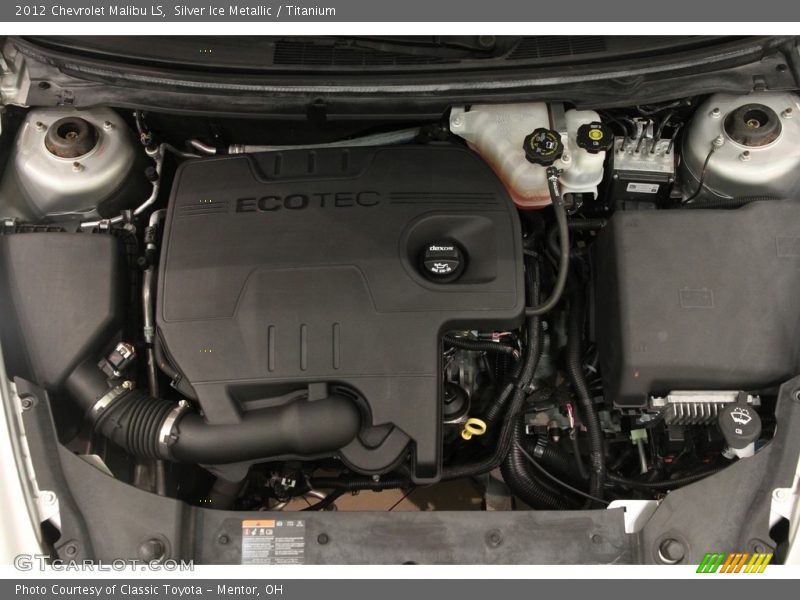 Silver Ice Metallic / Titanium 2012 Chevrolet Malibu LS