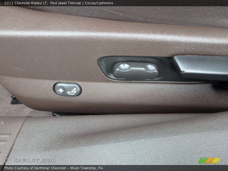 Red Jewel Tintcoat / Cocoa/Cashmere 2011 Chevrolet Malibu LT