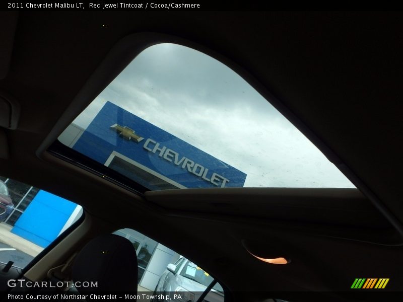 Red Jewel Tintcoat / Cocoa/Cashmere 2011 Chevrolet Malibu LT