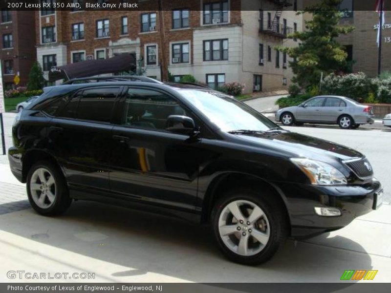 Black Onyx / Black 2007 Lexus RX 350 AWD