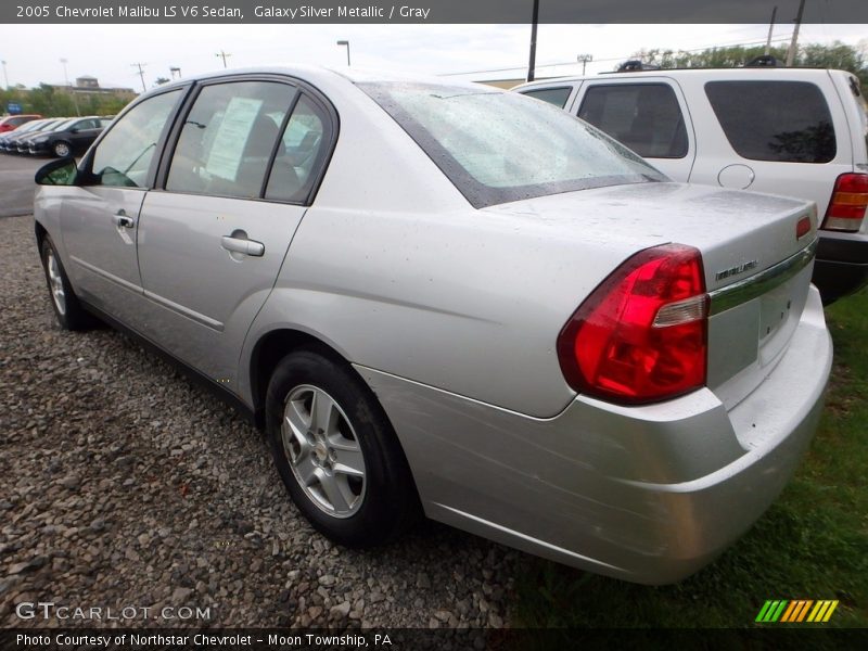 Galaxy Silver Metallic / Gray 2005 Chevrolet Malibu LS V6 Sedan