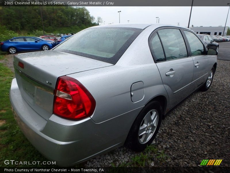 Galaxy Silver Metallic / Gray 2005 Chevrolet Malibu LS V6 Sedan