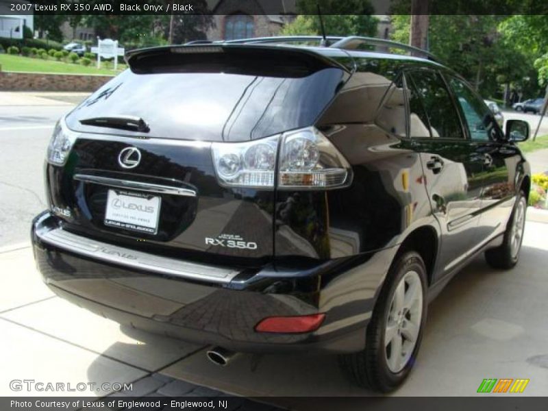 Black Onyx / Black 2007 Lexus RX 350 AWD
