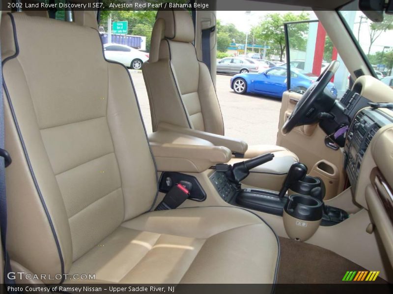 Alveston Red Pearl / Bahama Beige 2002 Land Rover Discovery II SE7