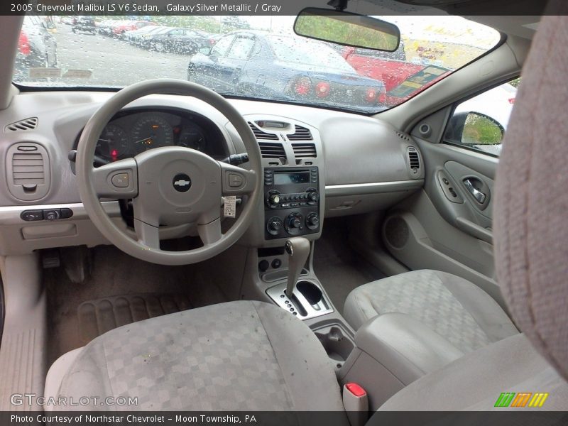 Galaxy Silver Metallic / Gray 2005 Chevrolet Malibu LS V6 Sedan