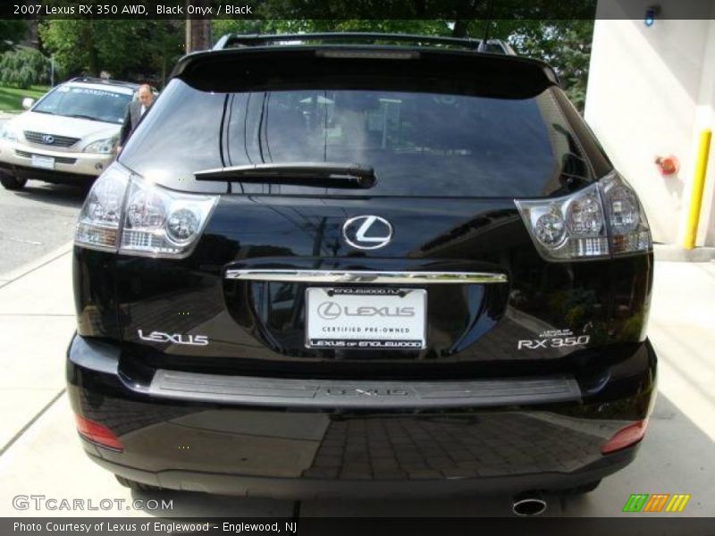 Black Onyx / Black 2007 Lexus RX 350 AWD