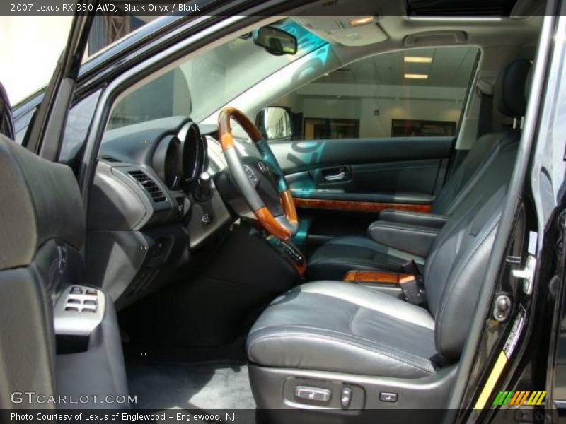 Black Onyx / Black 2007 Lexus RX 350 AWD