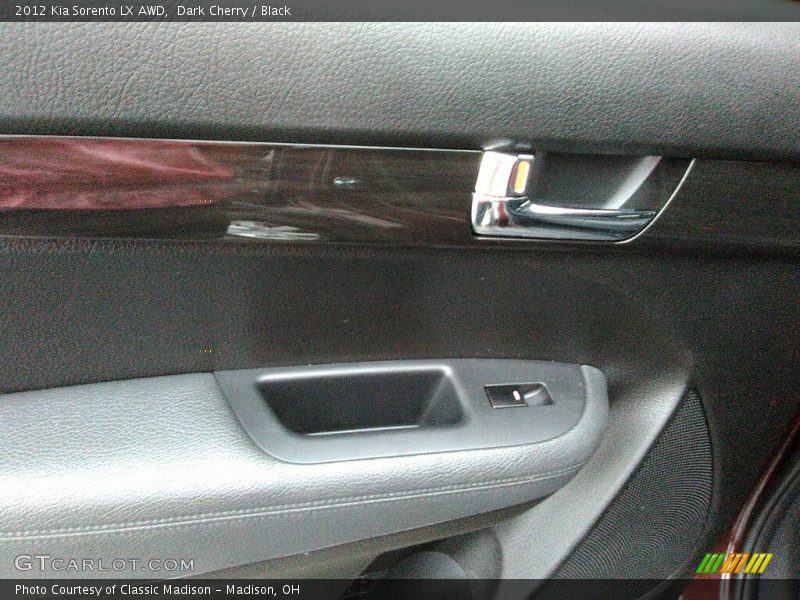 Dark Cherry / Black 2012 Kia Sorento LX AWD