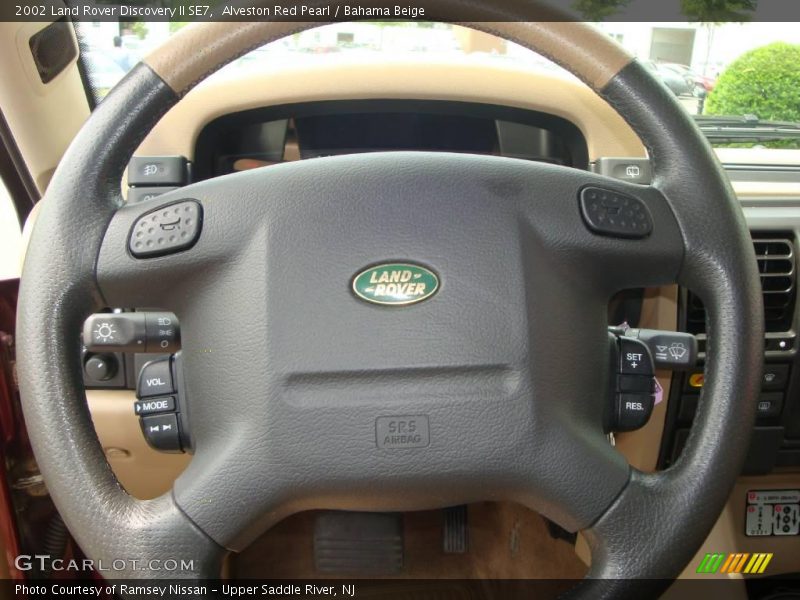 Alveston Red Pearl / Bahama Beige 2002 Land Rover Discovery II SE7
