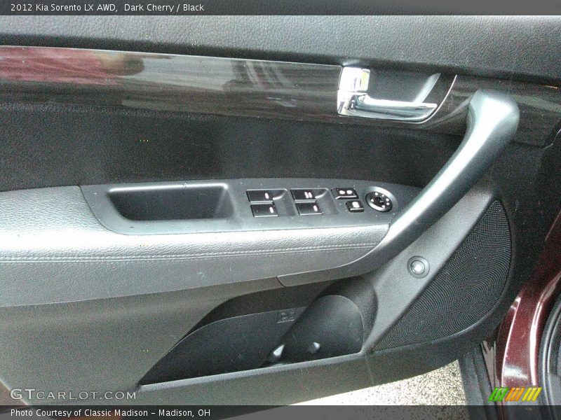 Dark Cherry / Black 2012 Kia Sorento LX AWD