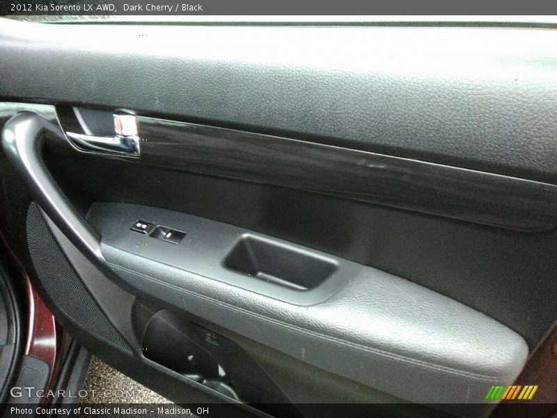Dark Cherry / Black 2012 Kia Sorento LX AWD