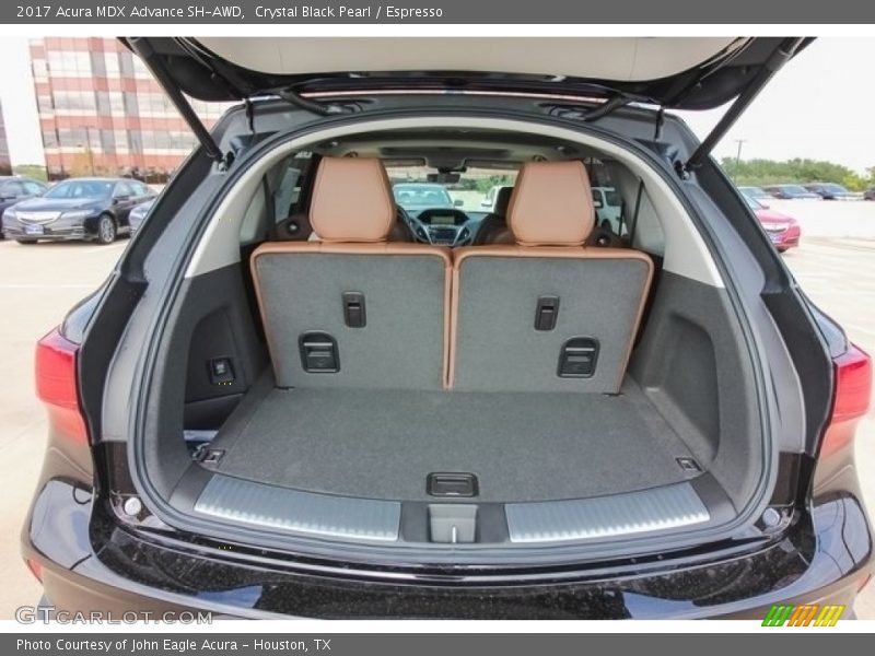 Crystal Black Pearl / Espresso 2017 Acura MDX Advance SH-AWD