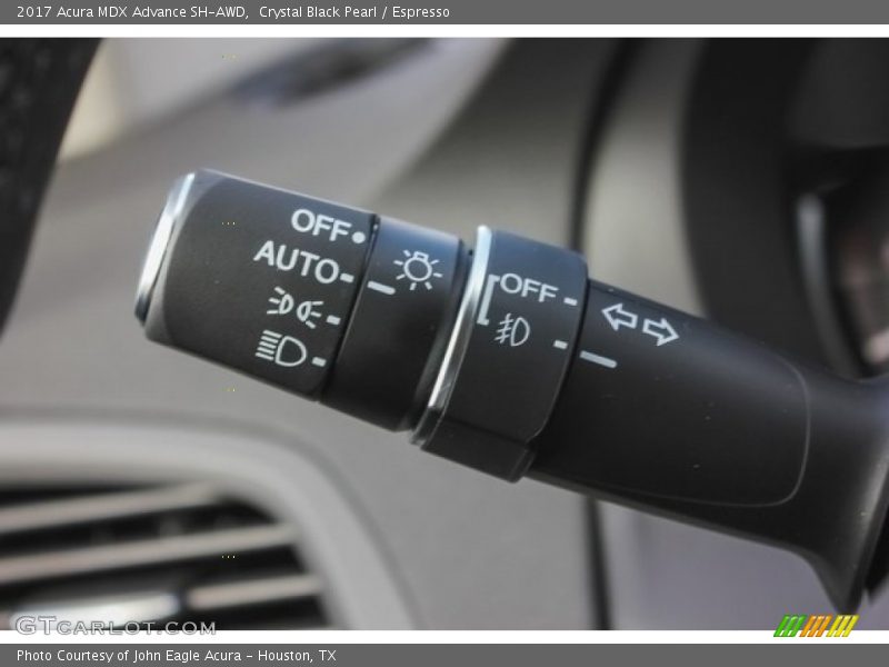 Crystal Black Pearl / Espresso 2017 Acura MDX Advance SH-AWD