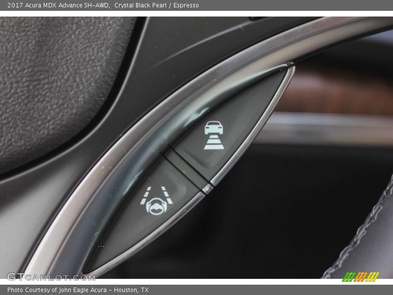 Crystal Black Pearl / Espresso 2017 Acura MDX Advance SH-AWD