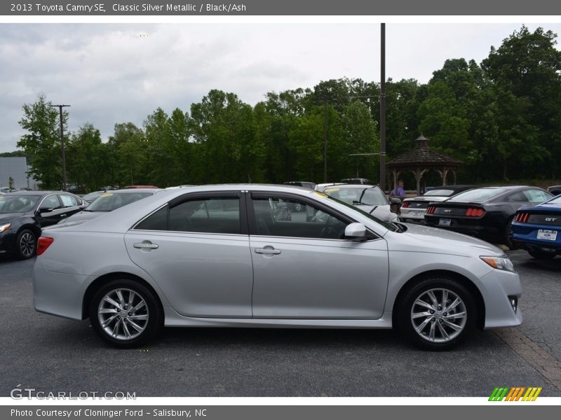 Classic Silver Metallic / Black/Ash 2013 Toyota Camry SE