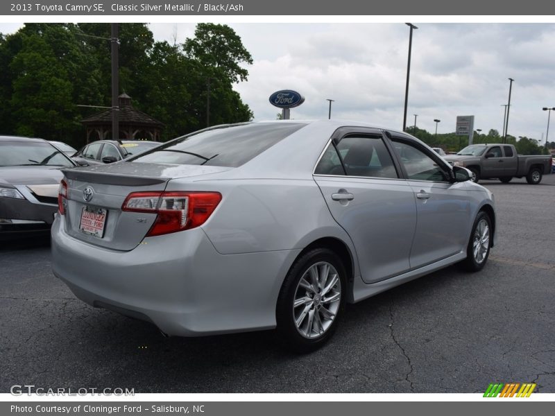 Classic Silver Metallic / Black/Ash 2013 Toyota Camry SE