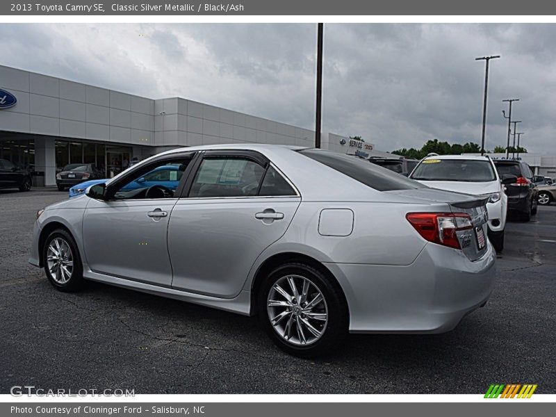 Classic Silver Metallic / Black/Ash 2013 Toyota Camry SE