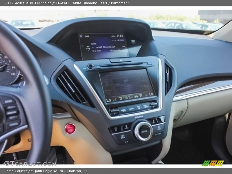 White Diamond Pearl / Parchment 2017 Acura MDX Technology SH-AWD