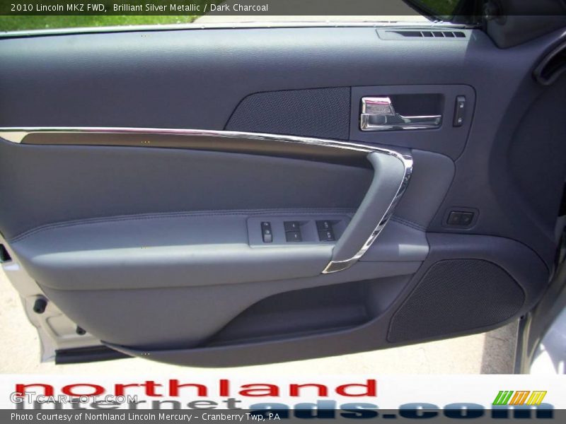 Brilliant Silver Metallic / Dark Charcoal 2010 Lincoln MKZ FWD