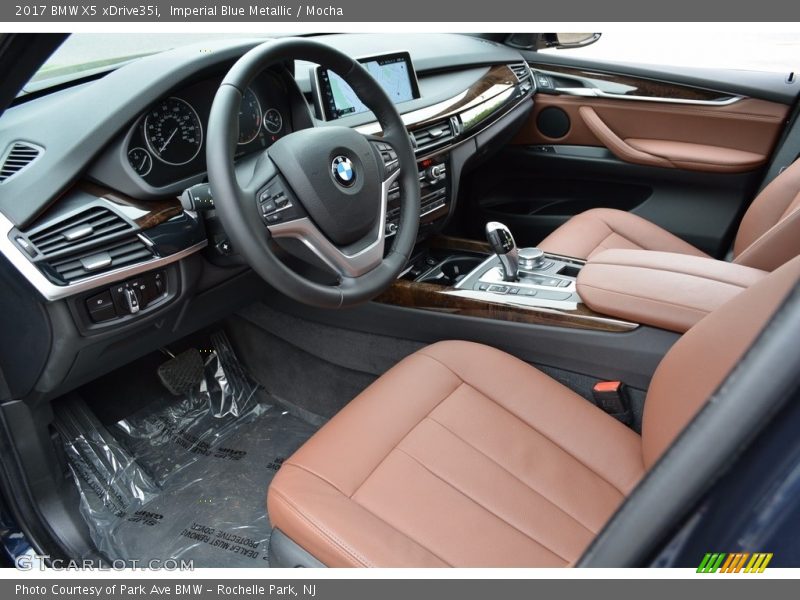  2017 X5 xDrive35i Mocha Interior