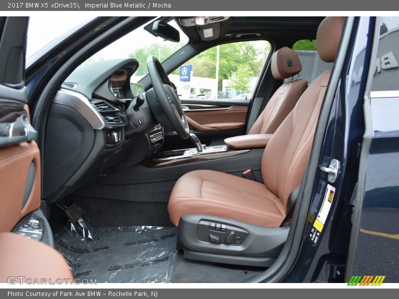Front Seat of 2017 X5 xDrive35i
