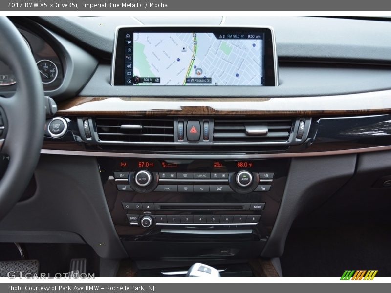 Controls of 2017 X5 xDrive35i