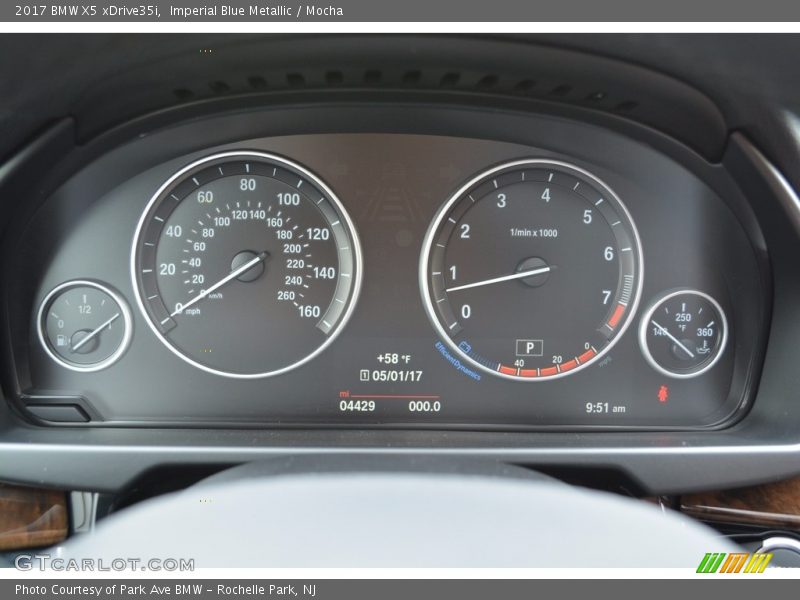  2017 X5 xDrive35i xDrive35i Gauges