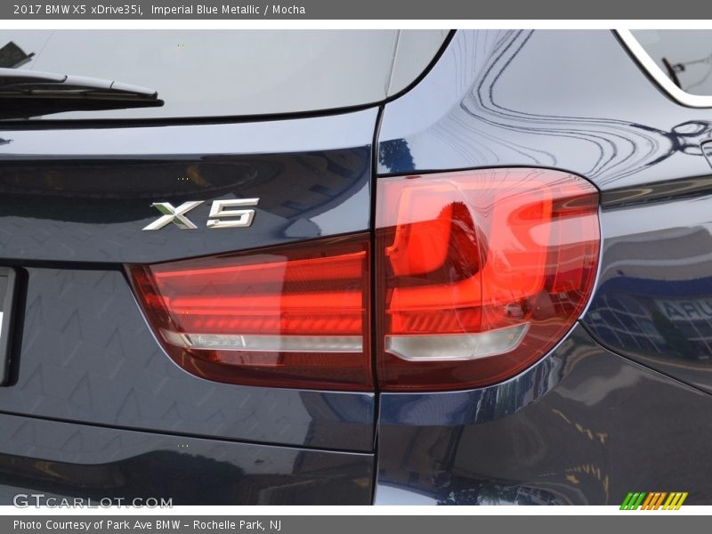 Imperial Blue Metallic / Mocha 2017 BMW X5 xDrive35i