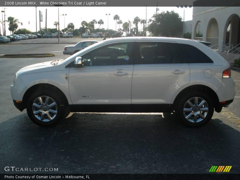 White Chocolate Tri Coat / Light Camel 2008 Lincoln MKX