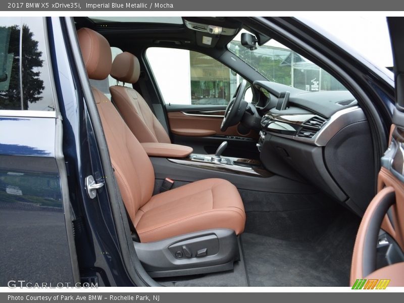 Imperial Blue Metallic / Mocha 2017 BMW X5 xDrive35i