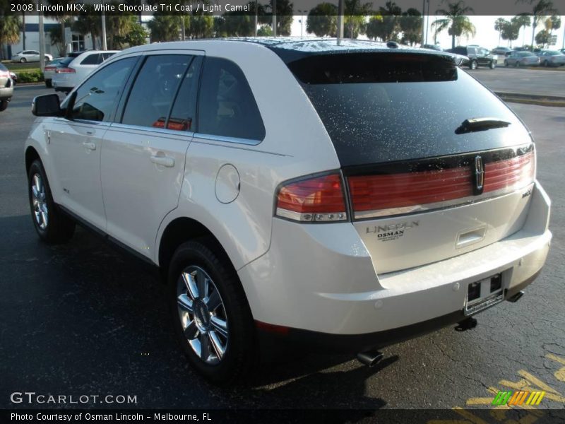 White Chocolate Tri Coat / Light Camel 2008 Lincoln MKX
